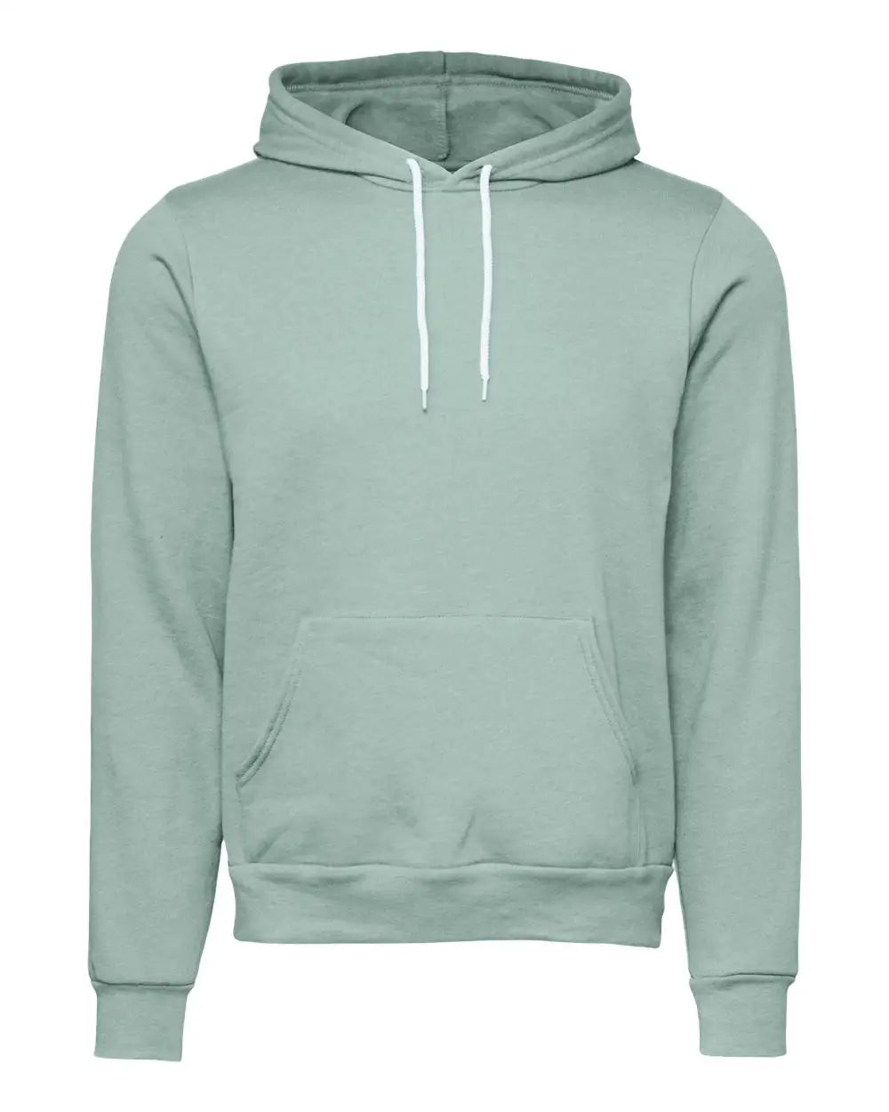 Bella + Canvas 3719c Sponge Fleece Hoodie - 3719 - Dusty Blue - Adult Xs
