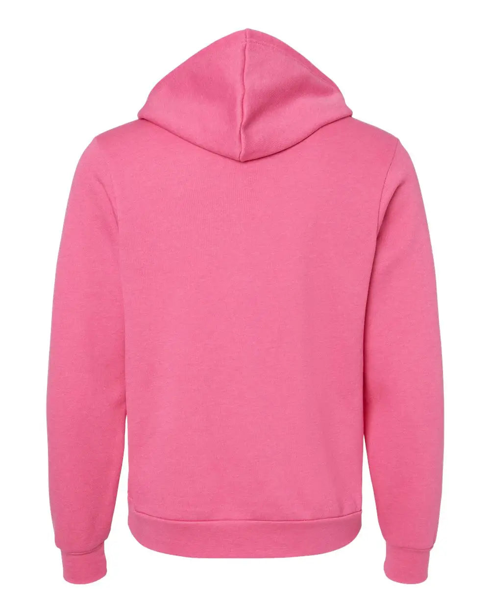 Bella + Canvas 3719c Sponge Fleece Hoodie - 3719 - Heather Charity Pink