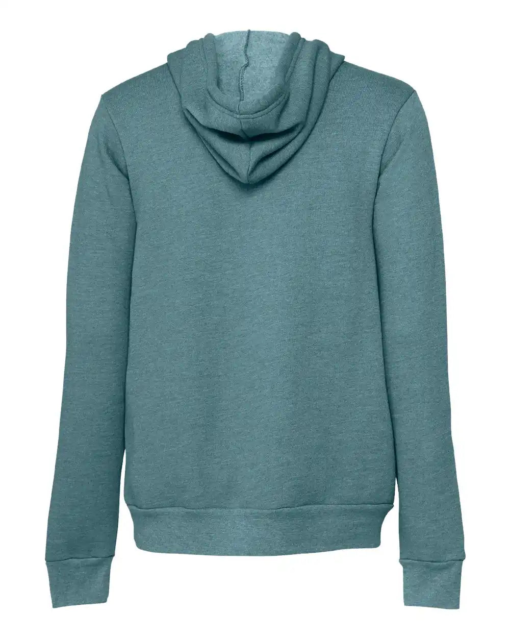 Bella + Canvas 3719c Sponge Fleece Hoodie - 3719 - Heather Deep Teal - Xs