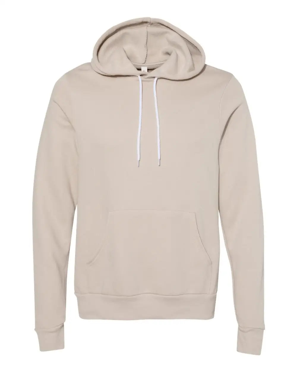 Bella + Canvas 3719c Sponge Fleece Hoodie - 3719 - Heather Dust - Adult Xs