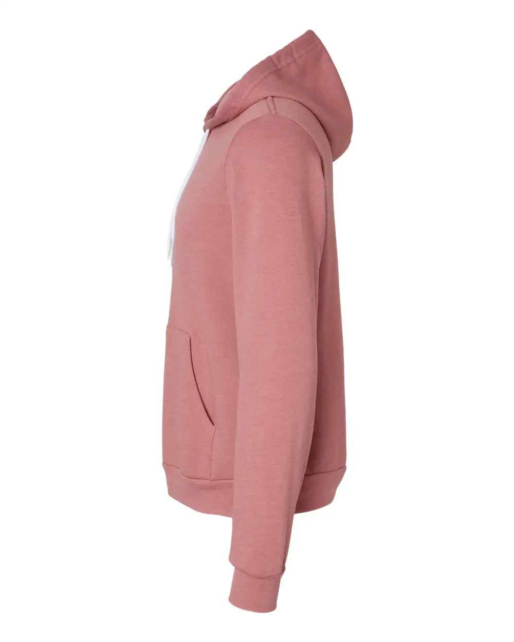 Bella + Canvas 3719c Sponge Fleece Hoodie - 3719 - Heather Mauve