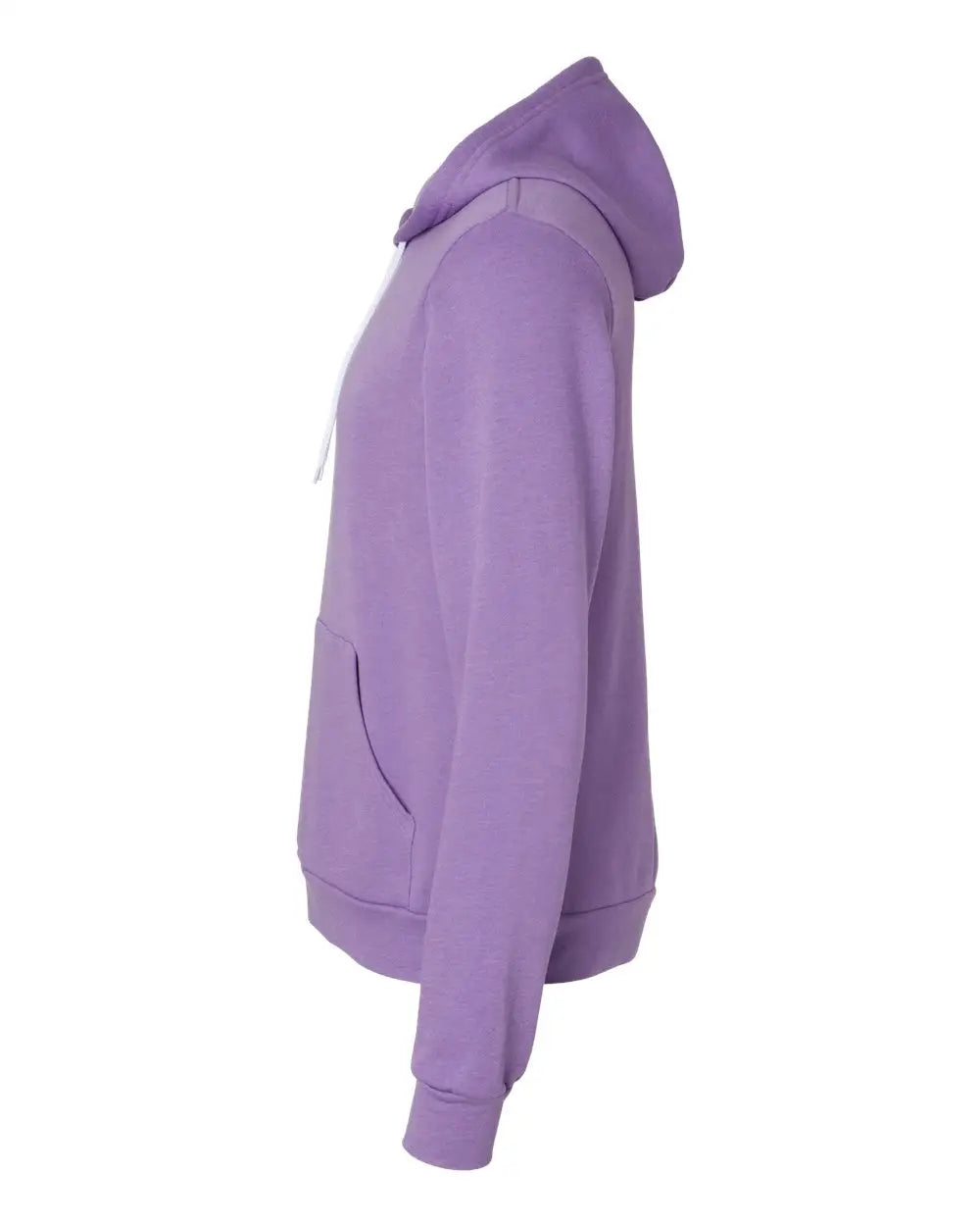 Bella + Canvas 3719c Sponge Fleece Hoodie - 3719 - Heather Team Purple