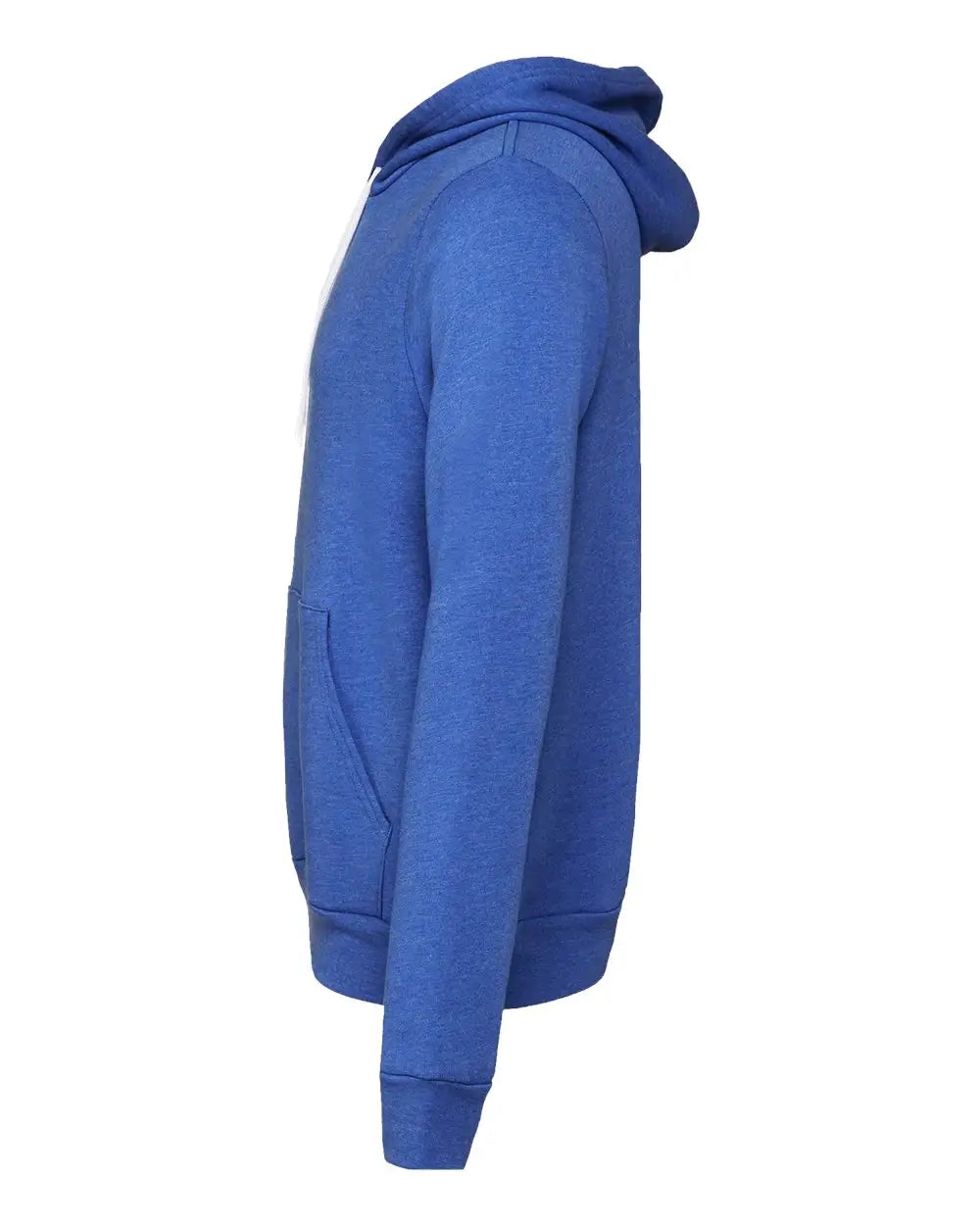 Bella + Canvas 3719c Sponge Fleece Hoodie - 3719 - Heather True Royal