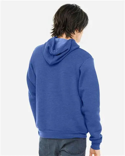Bella + Canvas 3719c Sponge Fleece Hoodie - 3719 - Heather True Royal