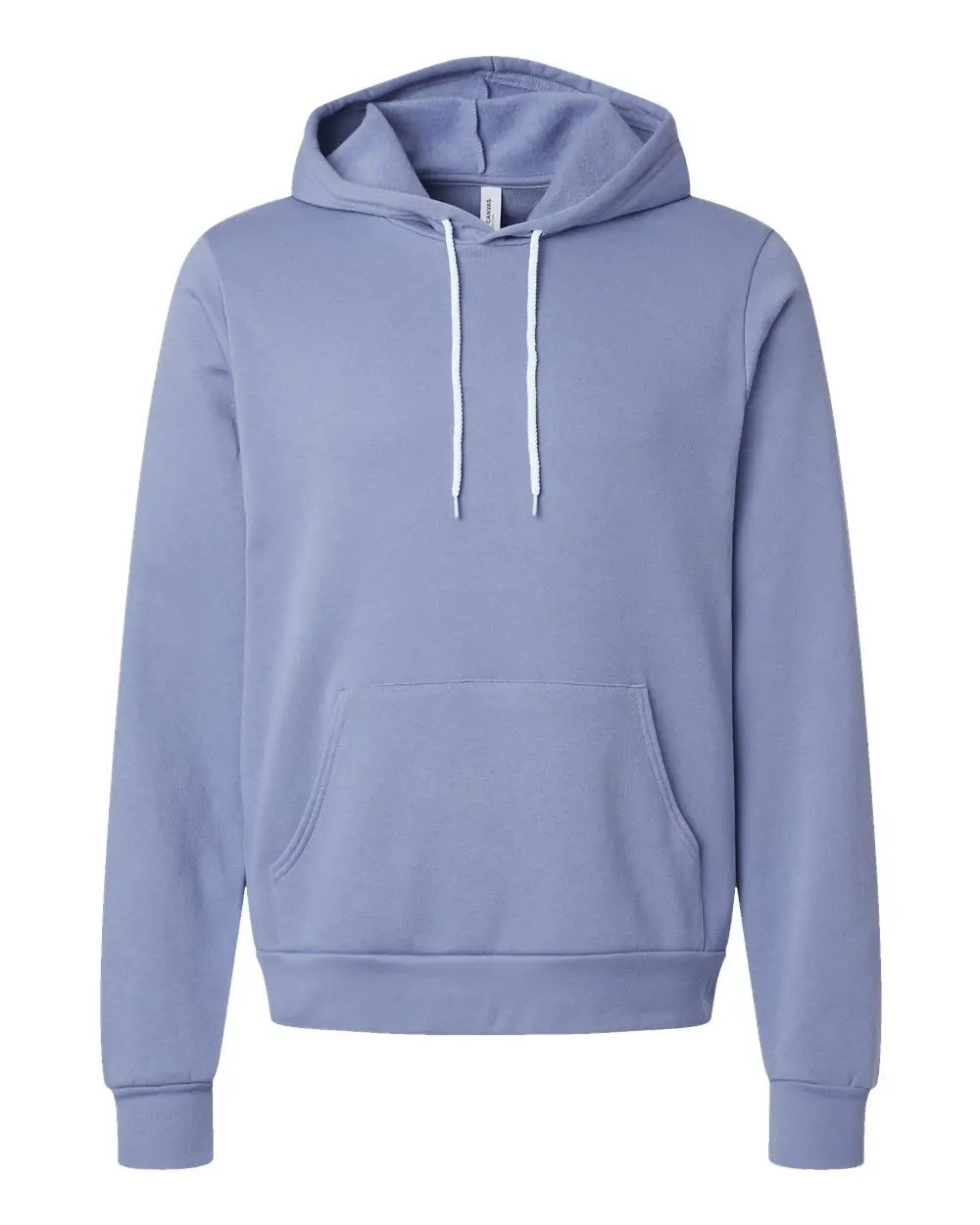 Bella + Canvas 3719c Sponge Fleece Hoodie - 3719 - Lavender Blue - Adult Xs