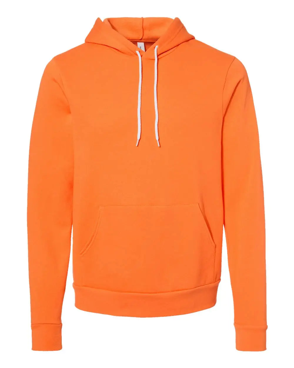 Bella + Canvas 3719c Sponge Fleece Hoodie - 3719 - Orange - Adult Xs