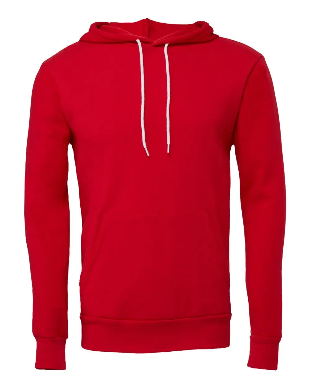 Bella + Canvas 3719c Sponge Fleece Hoodie - 3719 - Red