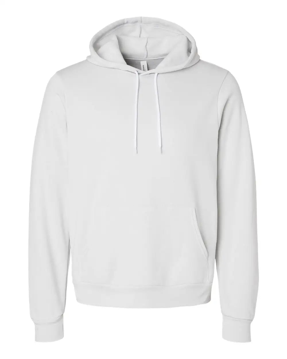 Bella + Canvas 3719c Sponge Fleece Hoodie - 3719 - Silver - Adult Xs