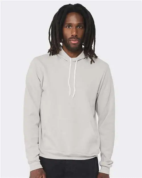 Bella + Canvas 3719c Sponge Fleece Hoodie - 3719 - Silver