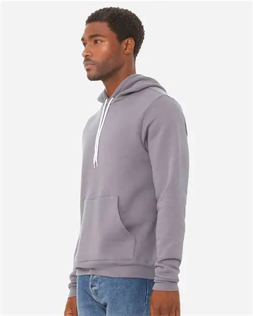Bella + Canvas 3719c Sponge Fleece Hoodie - 3719 - Storm