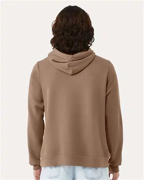 Bella + Canvas 3719c Sponge Fleece Hoodie - 3719 - Vintage Brown