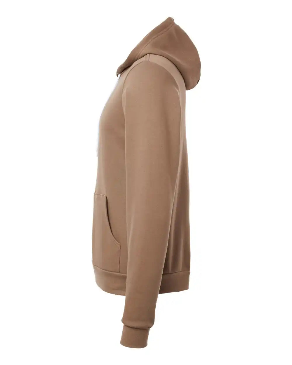 Bella + Canvas 3719c Sponge Fleece Hoodie - 3719 - Vintage Brown