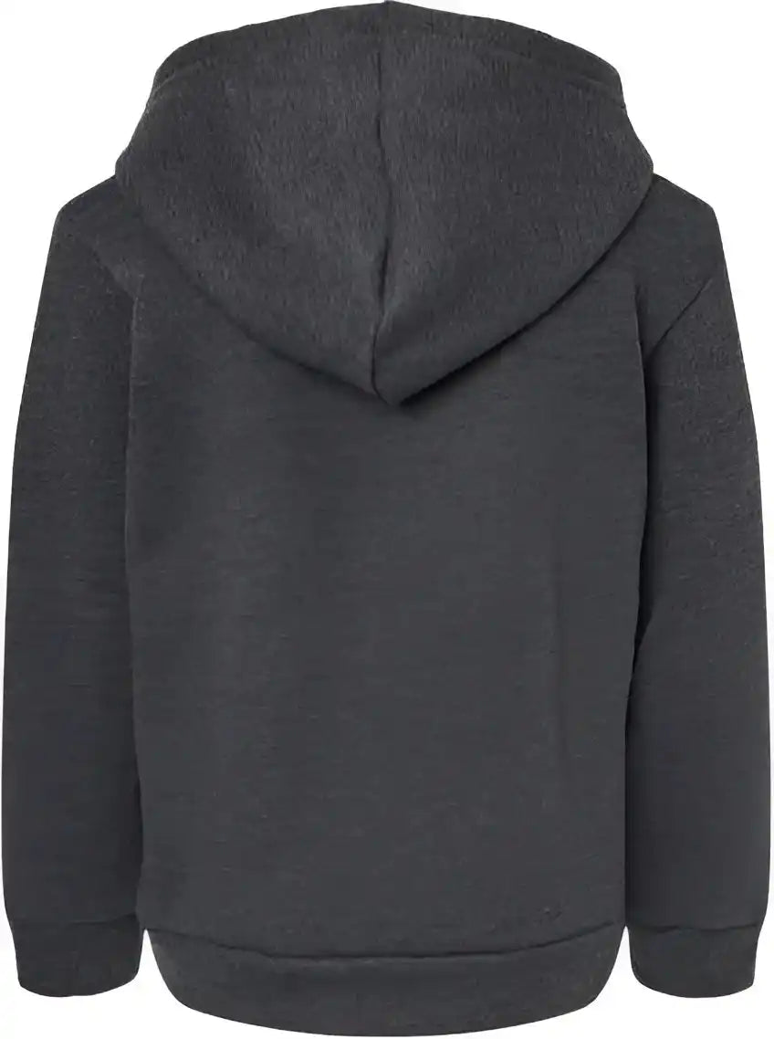 Bella + Canvas 3719t Toddler Sponge Fleece Pullover Hoodie Dark Gray Heather