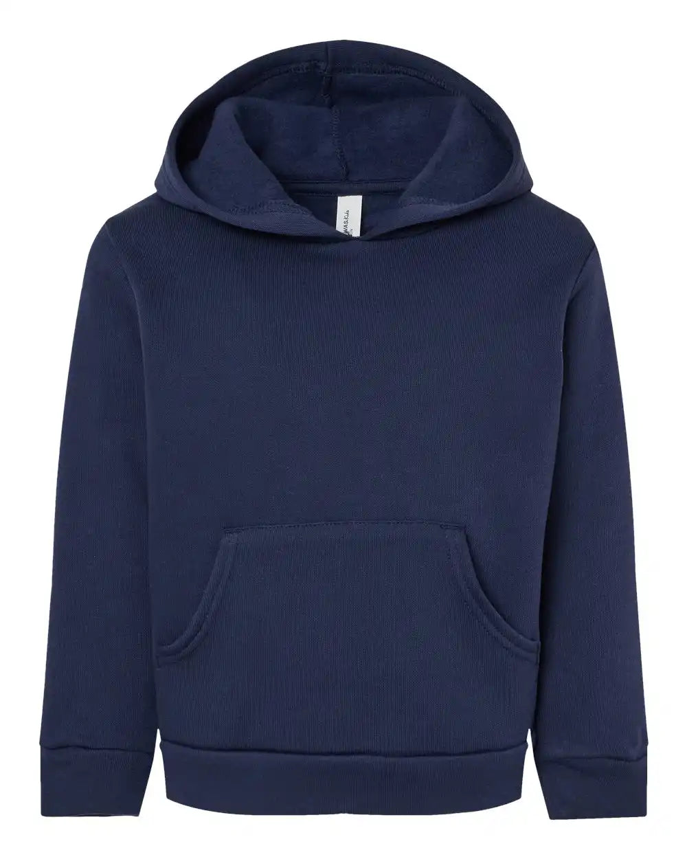 Bella + Canvas 3719t Toddler Sponge Fleece Pullover Hoodie - Navy - 2t