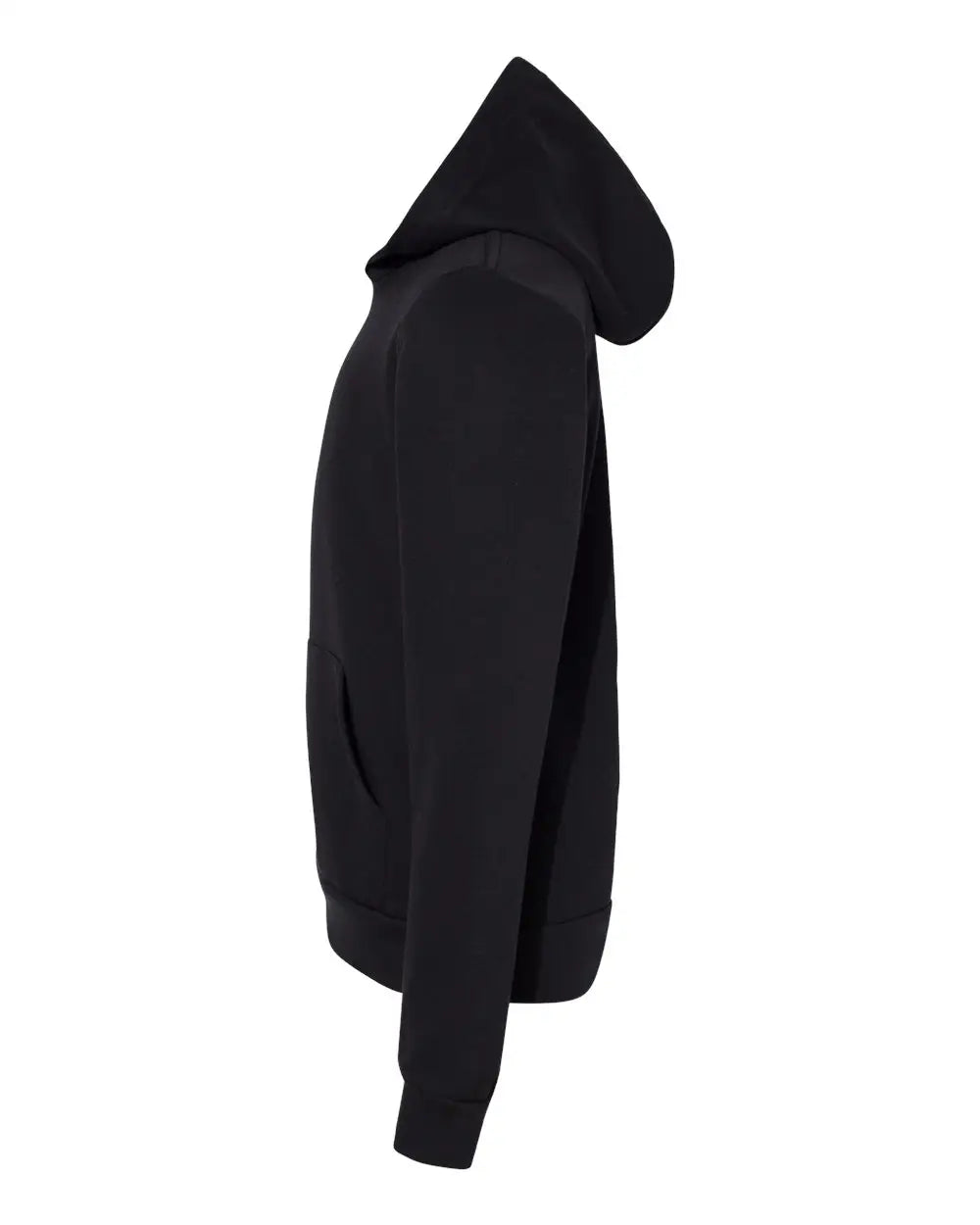 Bella + Canvas 3719y Youth Sponge Fleece Hoodie - Black