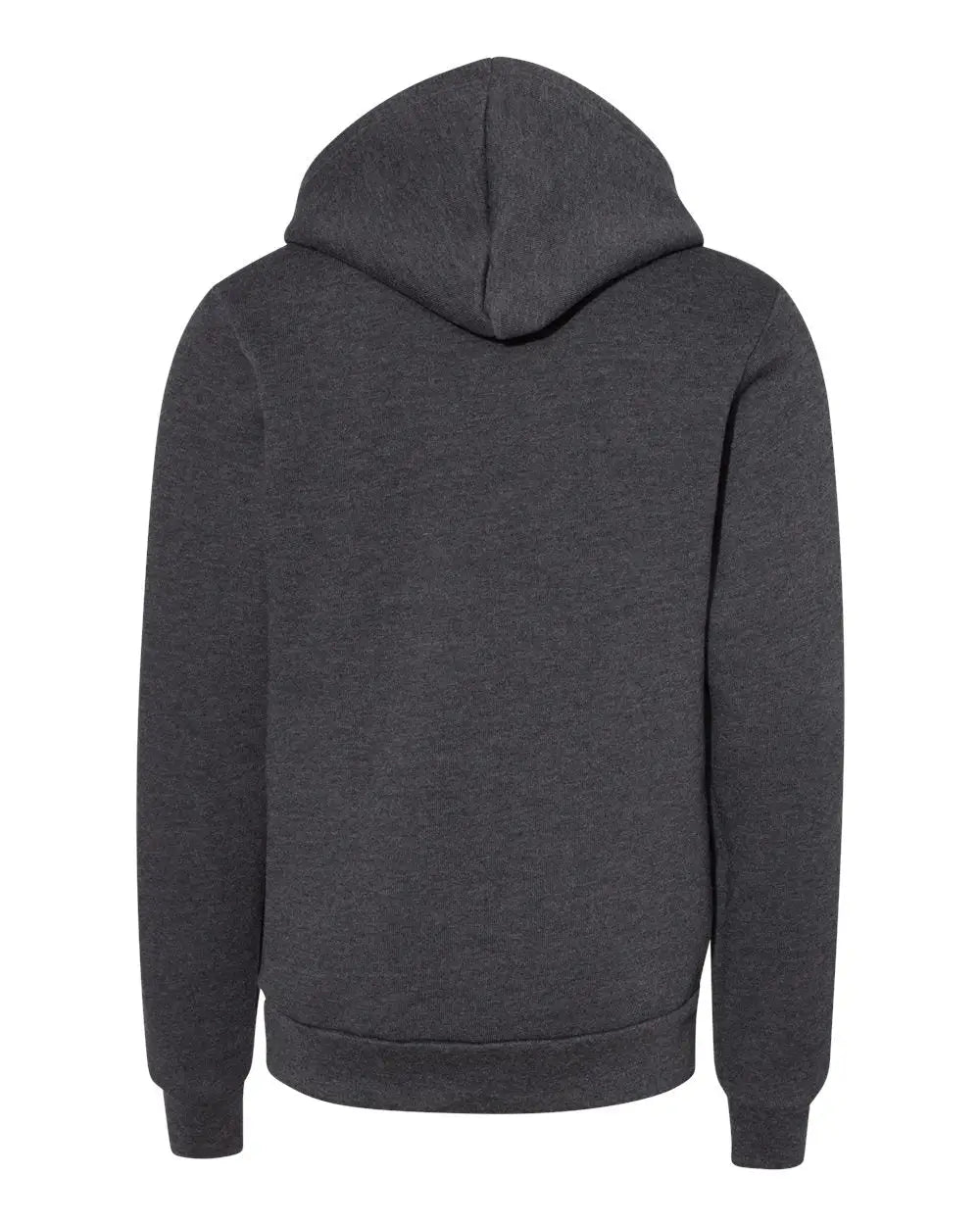 Bella + Canvas 3719y Youth Sponge Fleece Hoodie - Dark Grey Heather