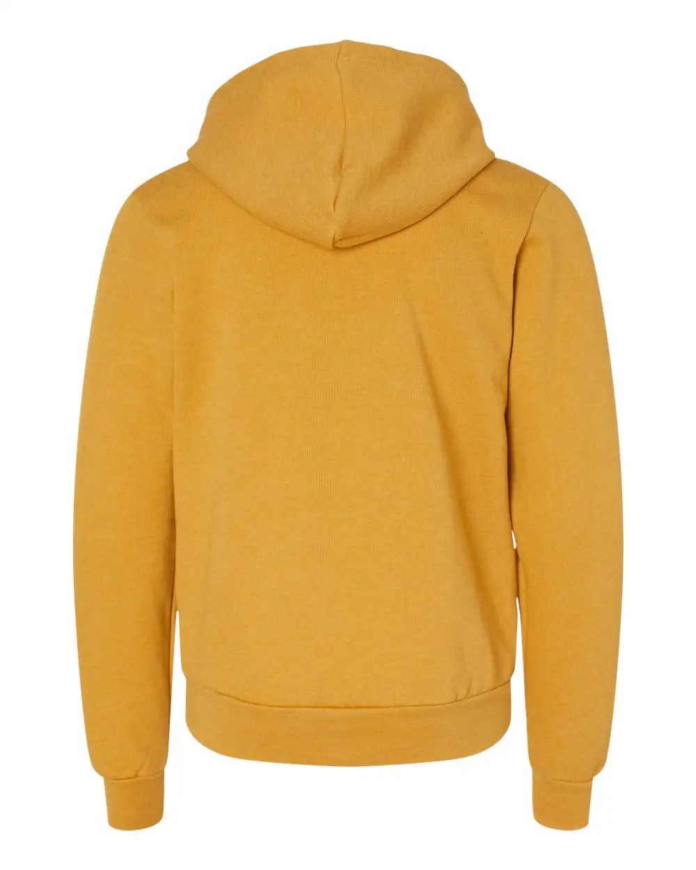 Bella + Canvas 3719y Youth Sponge Fleece Hoodie - Heather Mustard