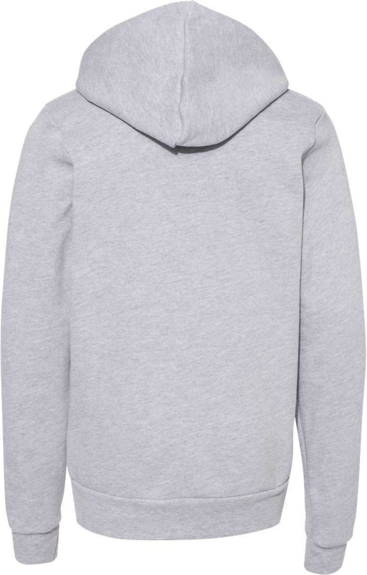 Bella + Canvas 3719y Youth Sponge Fleece Hoodie - Heather True Royal