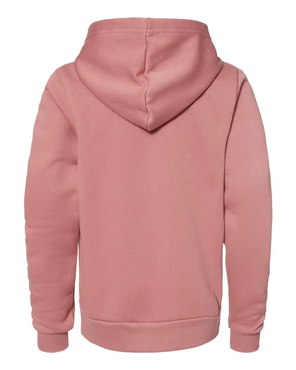Bella + Canvas 3719y Youth Sponge Fleece Hoodie - Mauve