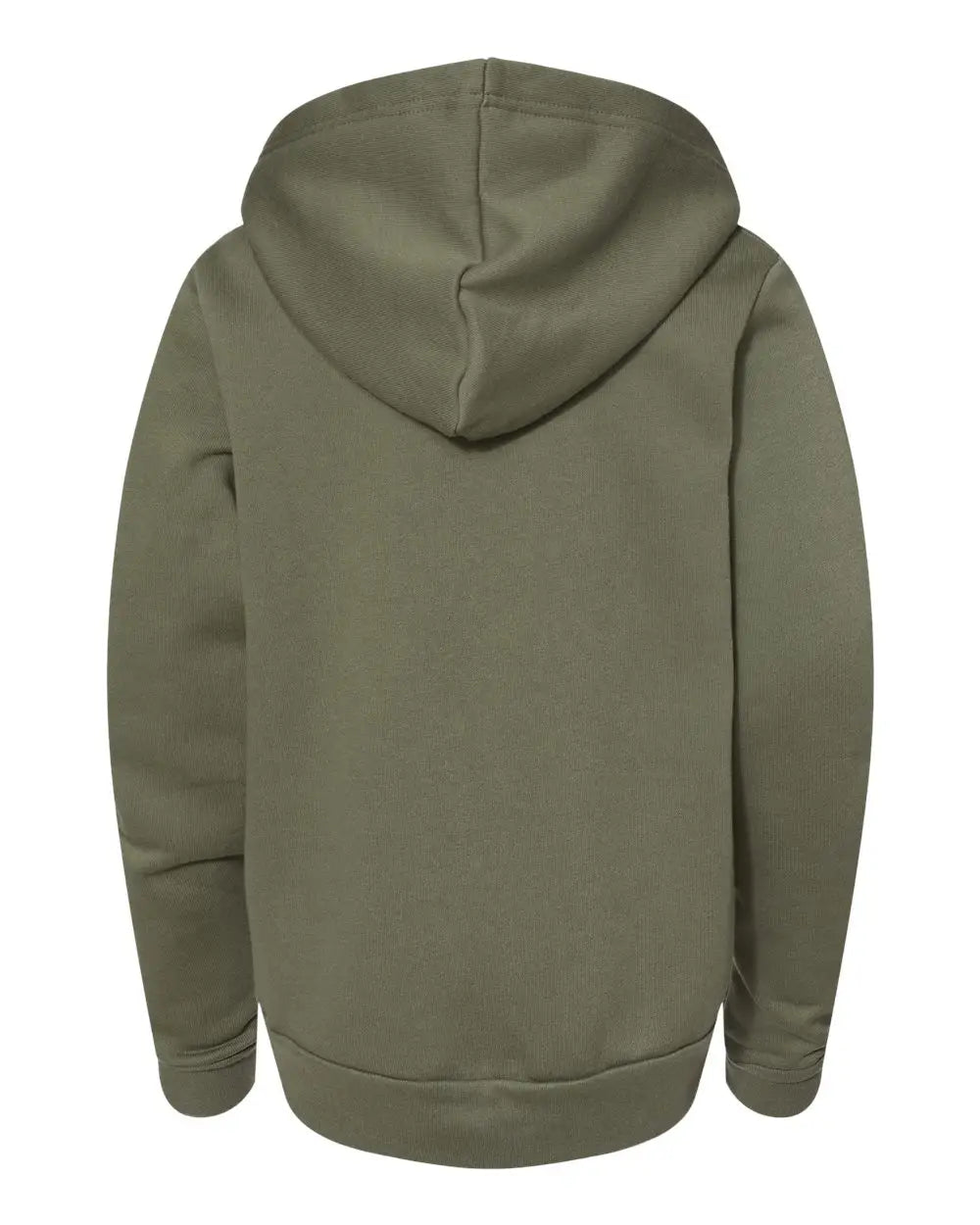 Bella + Canvas 3719y Youth Sponge Fleece Hoodie - Military Green