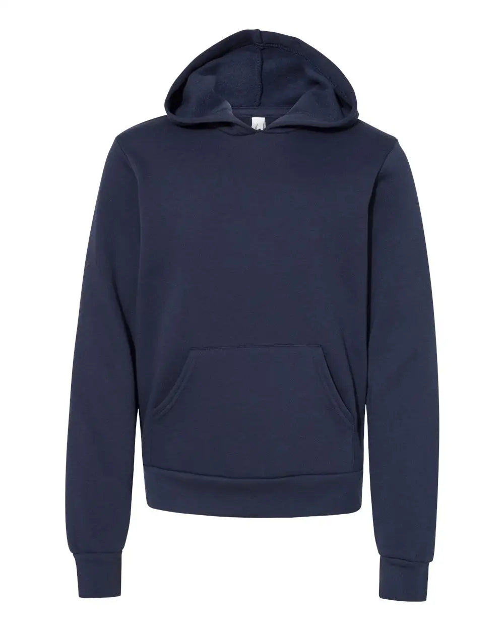 Bella + Canvas 3719y Youth Sponge Fleece Hoodie - Navy - s