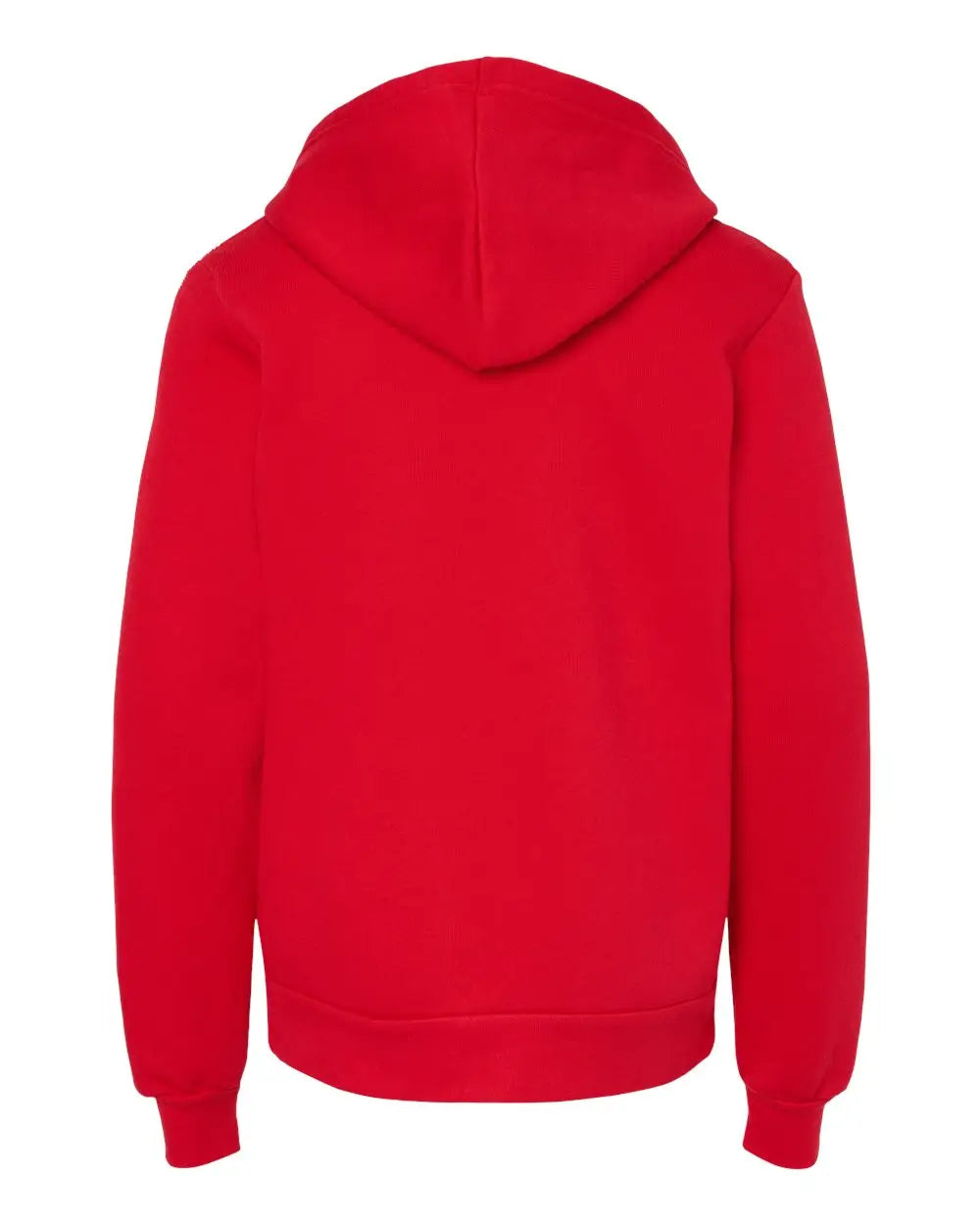 Bella + Canvas 3719y Youth Sponge Fleece Hoodie - Red