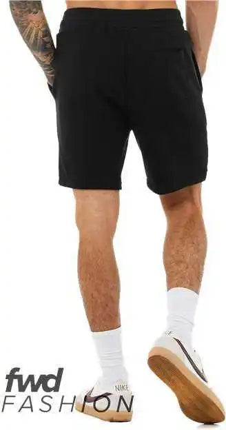 Bella + Canvas 3724 Fwd Fashion Unisex Sweatshorts Black