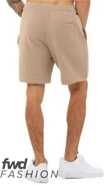 Bella + Canvas 3724 Fwd Fashion Unisex Sweatshorts - Tan