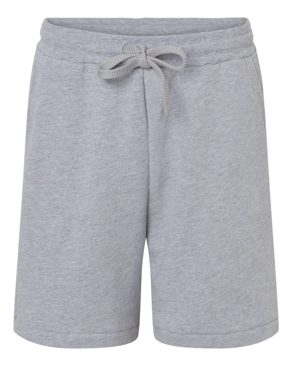 Bella + Canvas 3724 Sponge Fleece Shorts - Athletic Heather - Gray / Xs