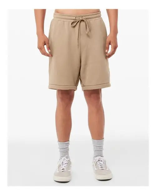 Bella + Canvas 3724 Sponge Fleece Shorts - Tan