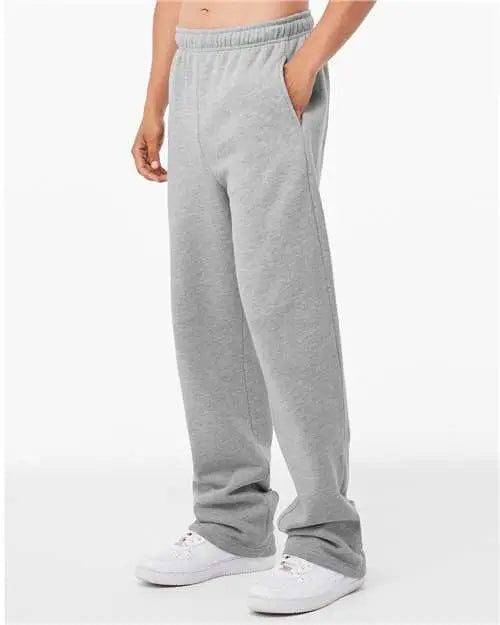 Bella + Canvas 3725 Sponge Fleece Straight Leg Sweatpants - Athletic Heather