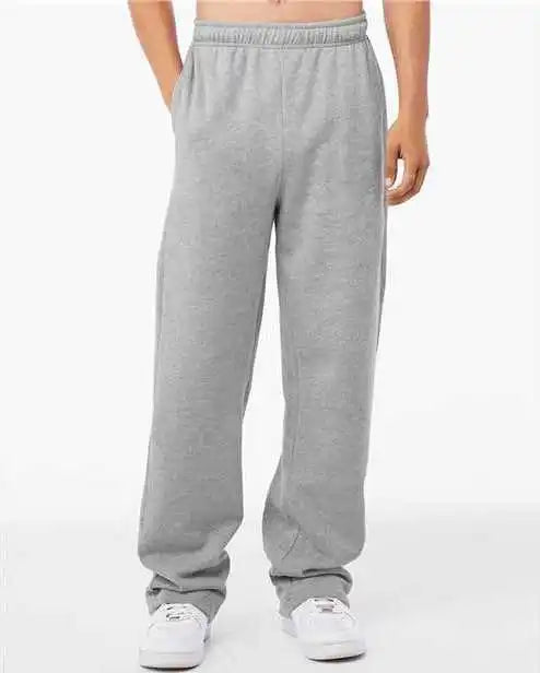 Bella + Canvas 3725 Unisex Sponge Fleece Straight Leg Sweatpants - Athletic Heather