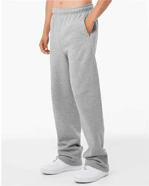 Bella + Canvas 3725 Unisex Sponge Fleece Straight Leg Sweatpants - Athletic Heather