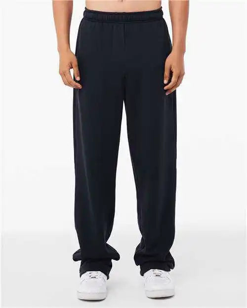 Bella + Canvas 3725 Unisex Sponge Fleece Straight Leg Sweatpants - Navy