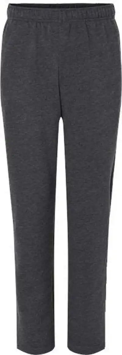 Bella + Canvas 3725 Unisex Sponge Fleece Straight Leg Sweatpants - Dark Gray Heather