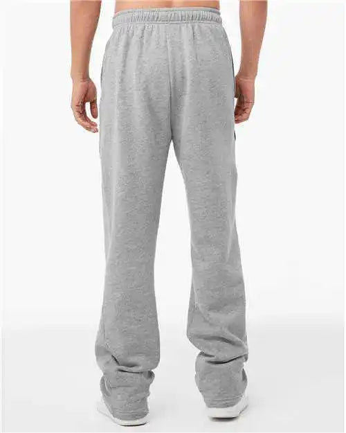 Bella + Canvas 3725 Unisex Sponge Fleece Straight Leg Sweatpants - Athletic Heather
