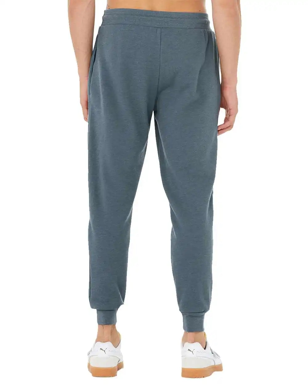 Bella + Canvas 3727 Sponge Fleece Jogger Sweatpants - Heather Slate - Xs
