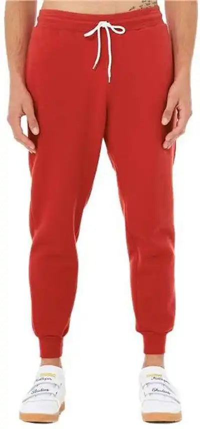 Bella + Canvas 3727 Unisex Joggers Red