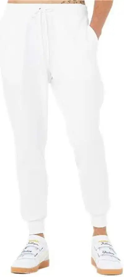 Bella + Canvas 3727 Unisex Joggers White