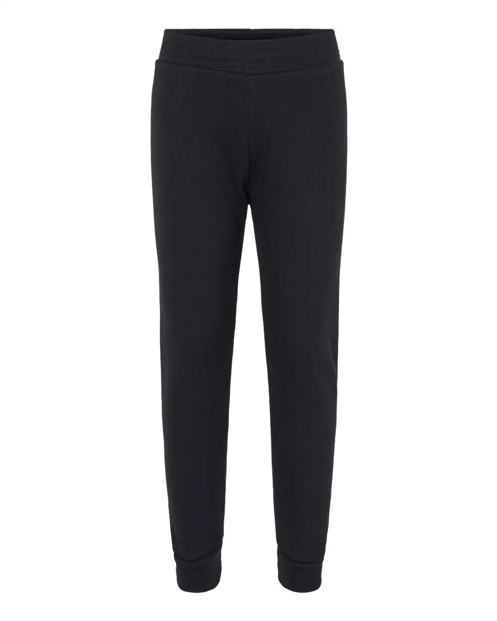 Bella + Canvas 3727t Toddler Sponge Fleece Jogger Sweatpants - Black - 4t