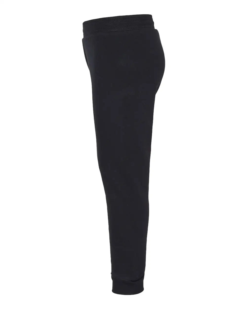 Bella + Canvas 3727t Toddler Sponge Fleece Jogger Sweatpants - Black