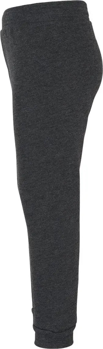 Bella + Canvas 3727t Toddler Sponge Fleece Jogger Sweatpants - Dark Grey Heather