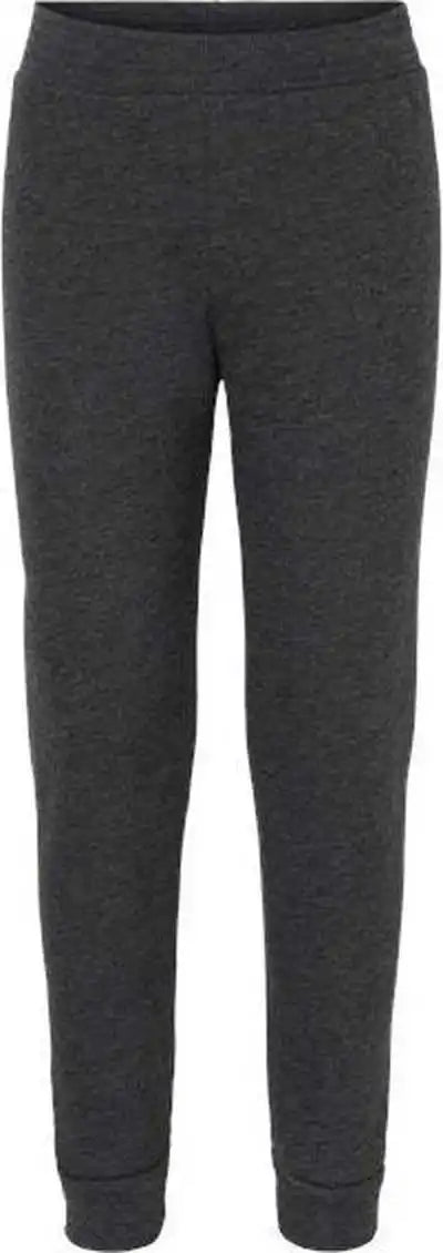 Bella + Canvas 3727t Toddler Sponge Fleece Jogger Sweatpants - Dark Gray Heather