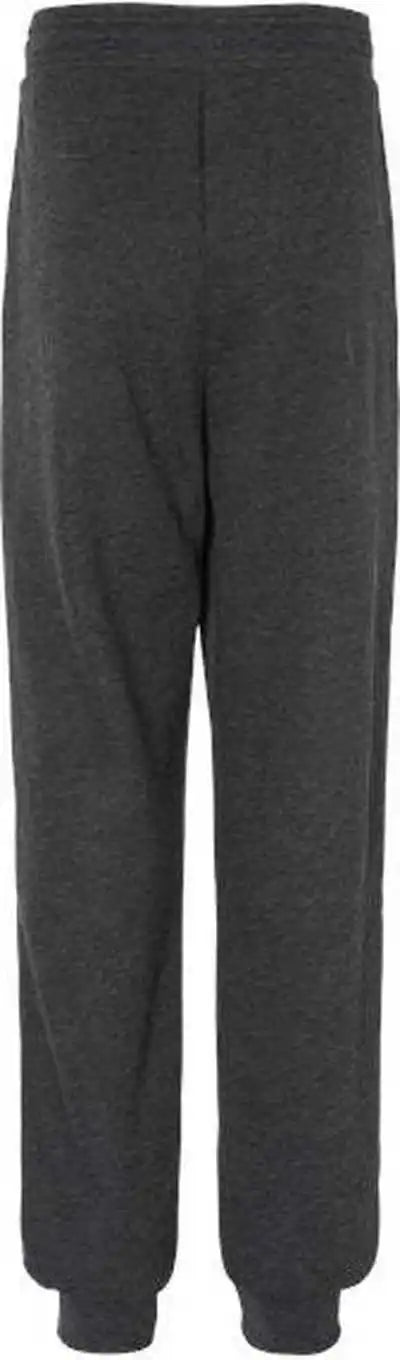 Bella + Canvas 3727y Youth Jogger Sweatpants - Dark Gray Heather