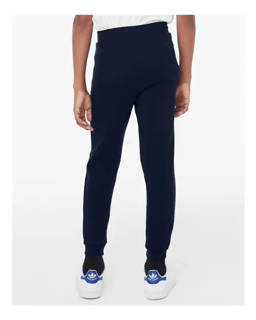 Bella + Canvas 3727y Youth Jogger Sweatpants - Navy