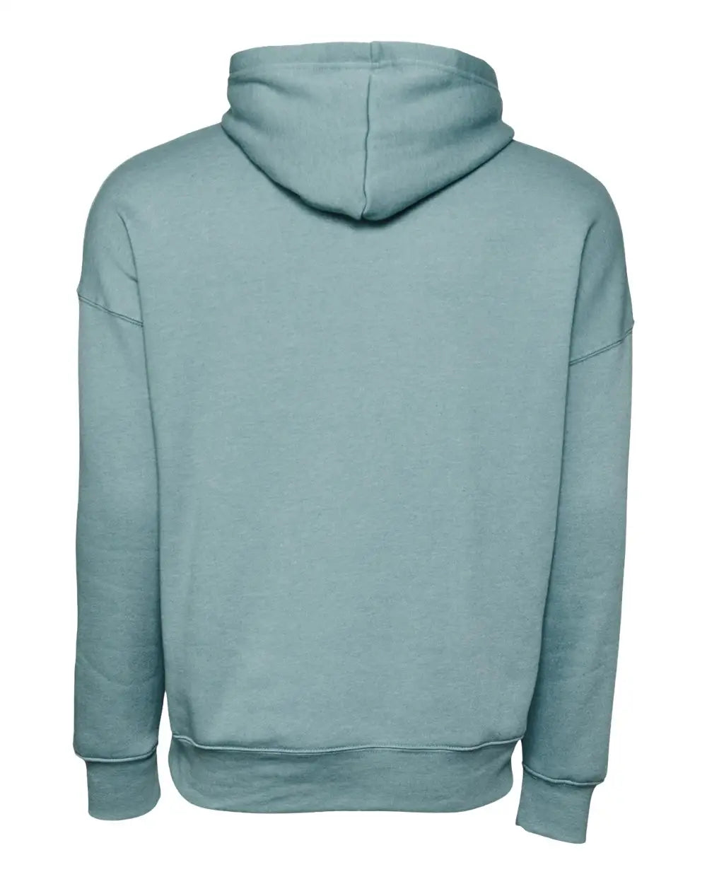 Bella + Canvas 3729 Sponge Fleece Drop Shoulder Hoodie - Heather Blue Lagoon
