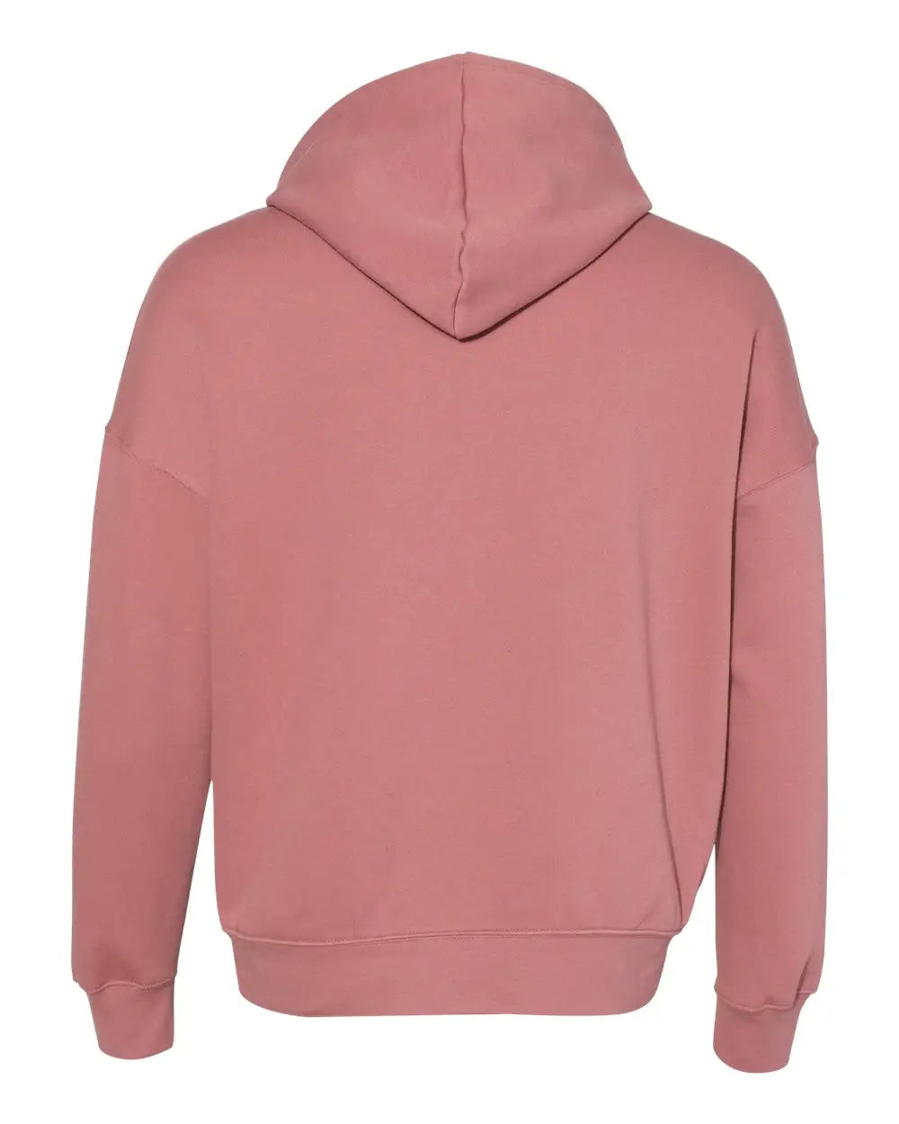 Bella + Canvas 3729 Sponge Fleece Drop Shoulder Hoodie - Mauve - Pink / Xs