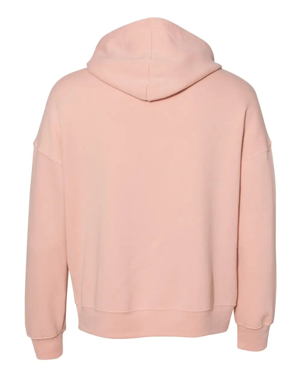Bella + Canvas 3729 Sponge Fleece Drop Shoulder Hoodie - Peach - Orange / Xs