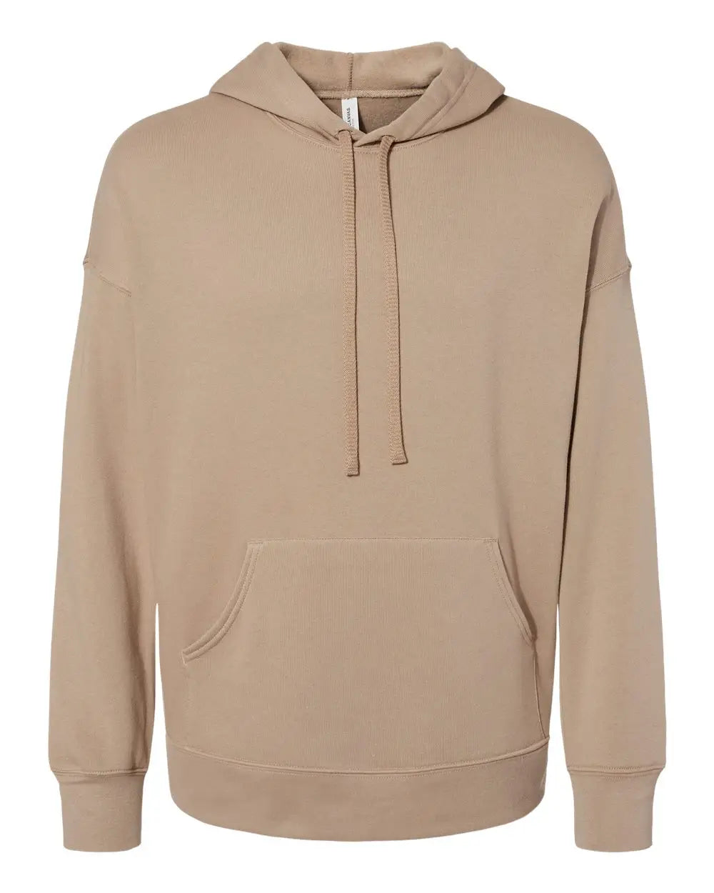 Bella + Canvas 3729 Sponge Fleece Drop Shoulder Hoodie - Tan