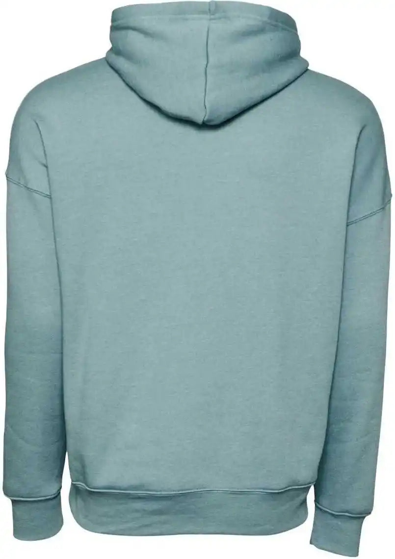 Bella + Canvas 3729 Unisex Sponge Fleece Drop Shoulder Hoodie - Heather Blue Lagoon
